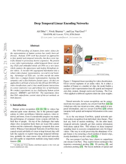 Deep Temporal Linear Encoding Networks