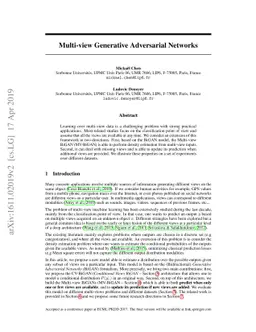 Multi-view Generative Adversarial Networks