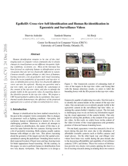 EgoReID: Cross-view Self-Identification and Human Re-identification in
  Egocentric and Surveillance Videos