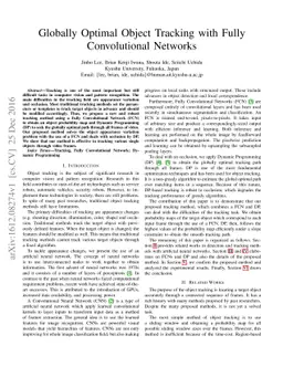 Globally Optimal Object Tracking with Fully Convolutional Networks