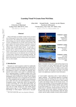 Learning Visual N-Grams from Web Data