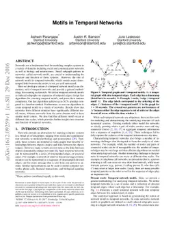 Motifs in Temporal Networks