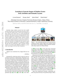 Learning to Generate Images of Outdoor Scenes from Attributes and
  Semantic Layouts