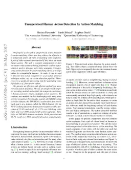 Unsupervised Human Action Detection by Action Matching