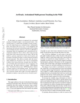 ArtTrack: Articulated Multi-person Tracking in the Wild