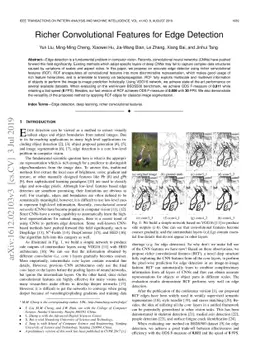 Richer Convolutional Features for Edge Detection