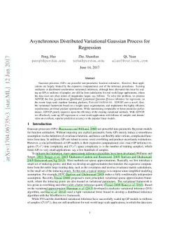 Asynchronous Distributed Variational Gaussian Processes for Regression