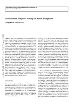 Second-order Temporal Pooling for Action Recognition