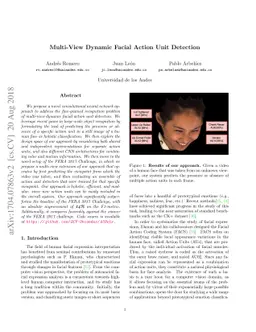 Multi-View Dynamic Facial Action Unit Detection