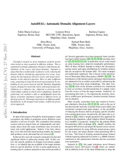 AutoDIAL: Automatic DomaIn Alignment Layers