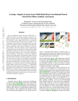 A-Lamp: Adaptive Layout-Aware Multi-Patch Deep Convolutional Neural
  Network for Photo Aesthetic Assessment