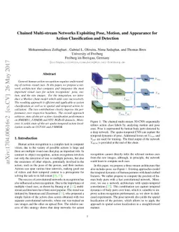 Chained Multi-stream Networks Exploiting Pose, Motion, and Appearance
  for Action Classification and Detection