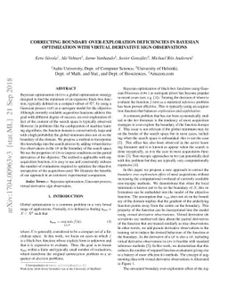Correcting boundary over-exploration deficiencies in Bayesian
  optimization with virtual derivative sign observations