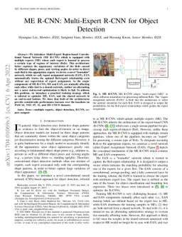 ME R-CNN: Multi-Expert R-CNN for Object Detection