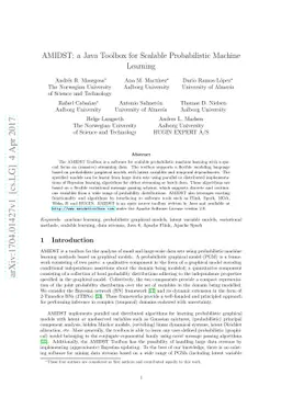 AMIDST: a Java Toolbox for Scalable Probabilistic Machine Learning