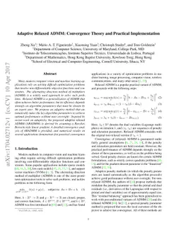 Adaptive Relaxed ADMM: Convergence Theory and Practical Implementation