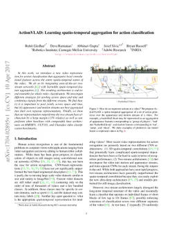 ActionVLAD: Learning spatio-temporal aggregation for action
  classification