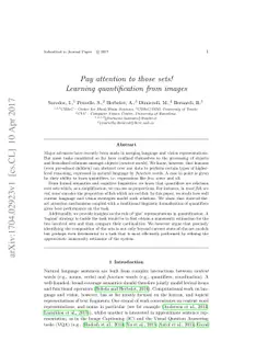 Pay Attention to Those Sets! Learning Quantification from Images