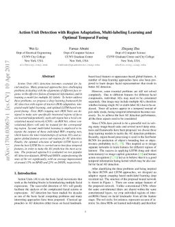 Action Unit Detection with Region Adaptation, Multi-labeling Learning
  and Optimal Temporal Fusing