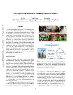 Detecting Visual Relationships with Deep Relational Networks
