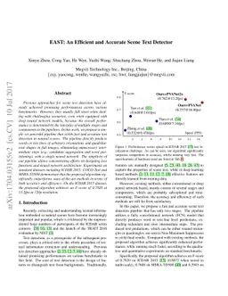 EAST: An Efficient and Accurate Scene Text Detector