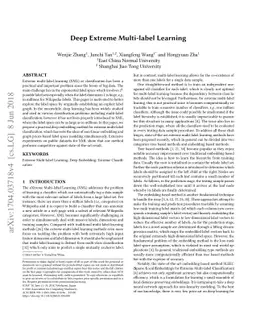 Deep Extreme Multi-label Learning