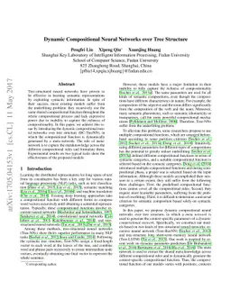Dynamic Compositional Neural Networks over Tree Structure