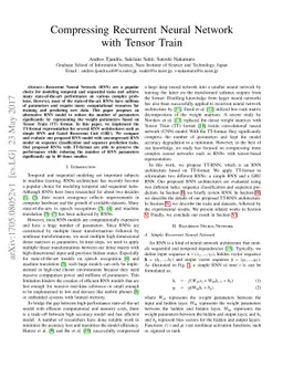 Compressing Recurrent Neural Network with Tensor Train