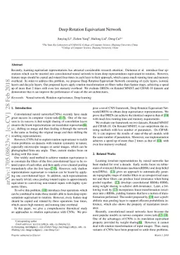 Deep Rotation Equivariant Network