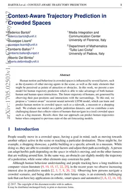 Context-Aware Trajectory Prediction