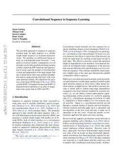 Convolutional Sequence to Sequence Learning