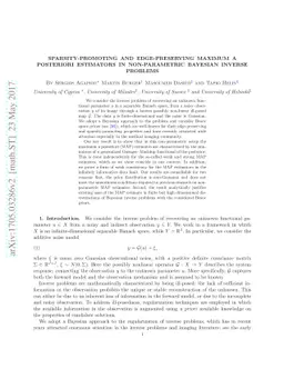 Sparsity-promoting and edge-preserving maximum a posteriori estimators
  in non-parametric Bayesian inverse problems