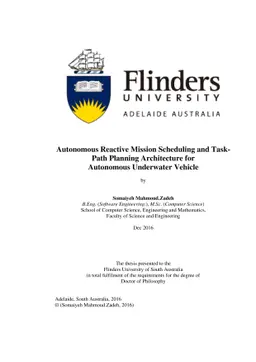 Autonomous Reactive Mission Scheduling and Task-Path Planning
  Architecture for Autonomous Underwater Vehicle