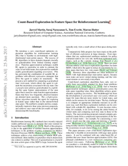 Count-Based Exploration in Feature Space for Reinforcement Learning