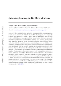 (Machine) Learning to Do More with Less
