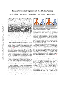 Scalable Asymptotically-Optimal Multi-Robot Motion Planning