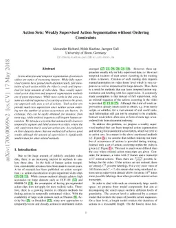 Action Sets: Weakly Supervised Action Segmentation without Ordering
  Constraints