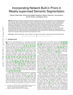 Incorporating Network Built-in Priors in Weakly-supervised Semantic
  Segmentation