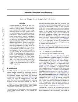 Confident Multiple Choice Learning