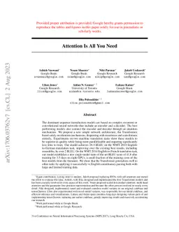 Attention Is All You Need