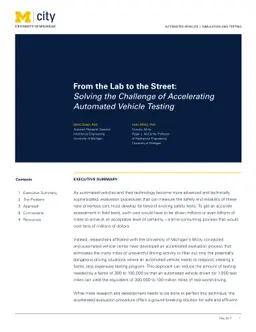 From the Lab to the Street: Solving the Challenge of Accelerating
  Automated Vehicle Testing