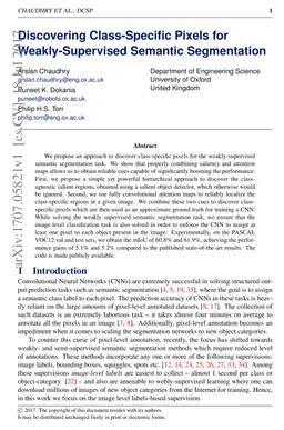 Discovering Class-Specific Pixels for Weakly-Supervised Semantic
  Segmentation