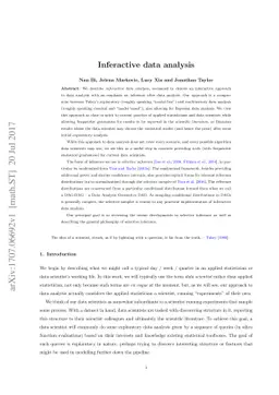 Inferactive data analysis