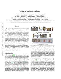 Neural Person Search Machines