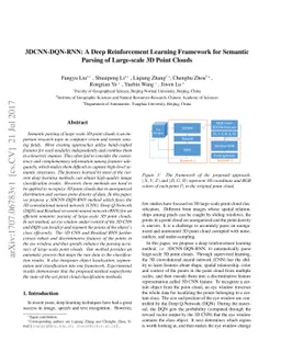 3DCNN-DQN-RNN: A Deep Reinforcement Learning Framework for Semantic
  Parsing of Large-scale 3D Point Clouds