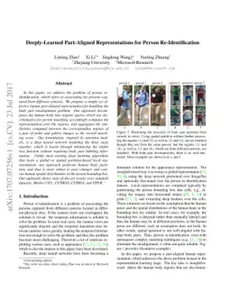 Deeply-Learned Part-Aligned Representations for Person Re-Identification