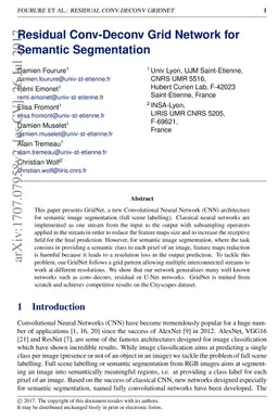 Residual Conv-Deconv Grid Network for Semantic Segmentation