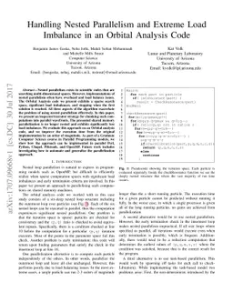 Handling Nested Parallelism and Extreme Load Imbalance in an Orbital
  Analysis Code
