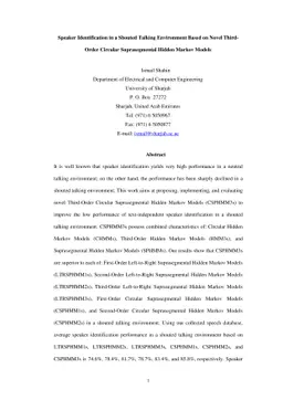 Speaker Identification in a Shouted Talking Environment Based on Novel
  Third-Order Circular Suprasegmental Hidden Markov Models
