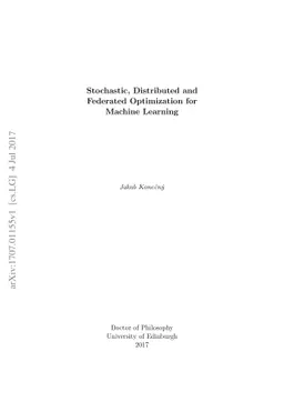 Stochastic, Distributed and Federated Optimization for Machine Learning